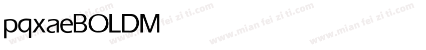 pqxaeBOLD Medium字体转换